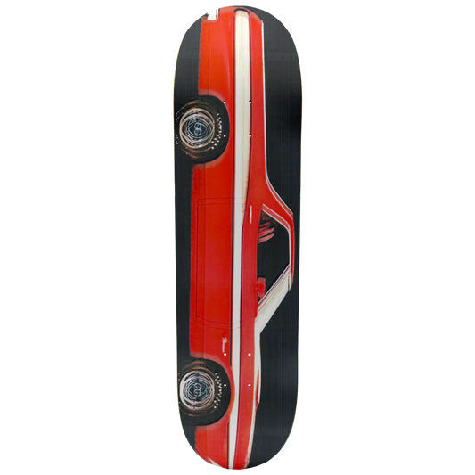 917 Red Stripe Skateboard Deck - 8.38 Alex Olson